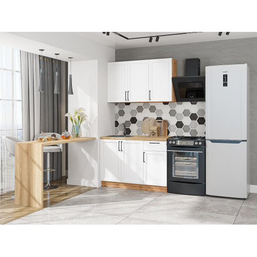 Сканди-05 White Silkwood/Дуб Вотан 2140*1200*600 Сканди-05 White Silkwood/Дуб Вотан 2140*1200*600