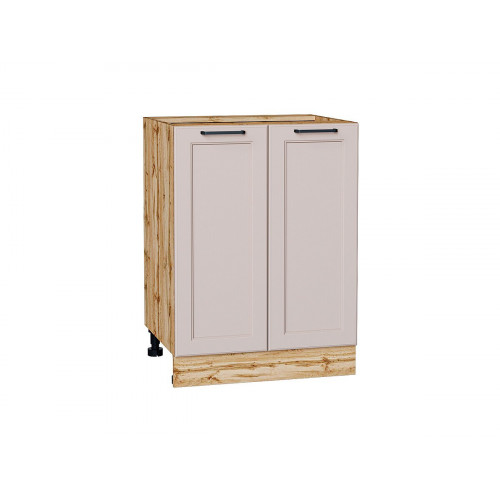 816*600*484 Шкаф нижний с 2-мя дверцами Барселона Кашемир/Дуб Вотан