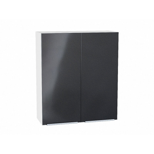 920*800* Шкаф верхний с 2-мя дверцами Фьюжн Anthracite Белый