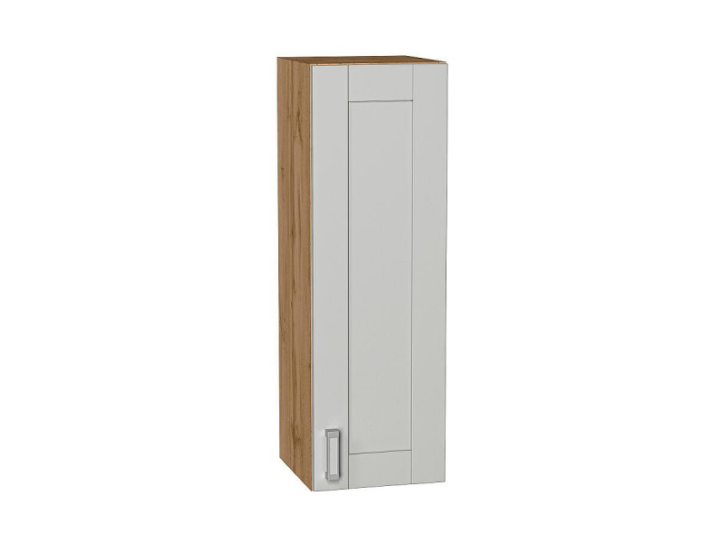 Кухня 920*300*Шкаф верхний с 1-ой дверцей Лофт Grey Silk/Дуб Вотан