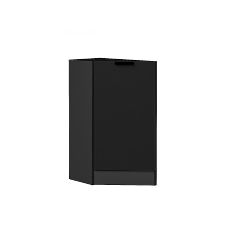 816*296*552 Шкаф нижний торцевой Евро Антрацит Graphite