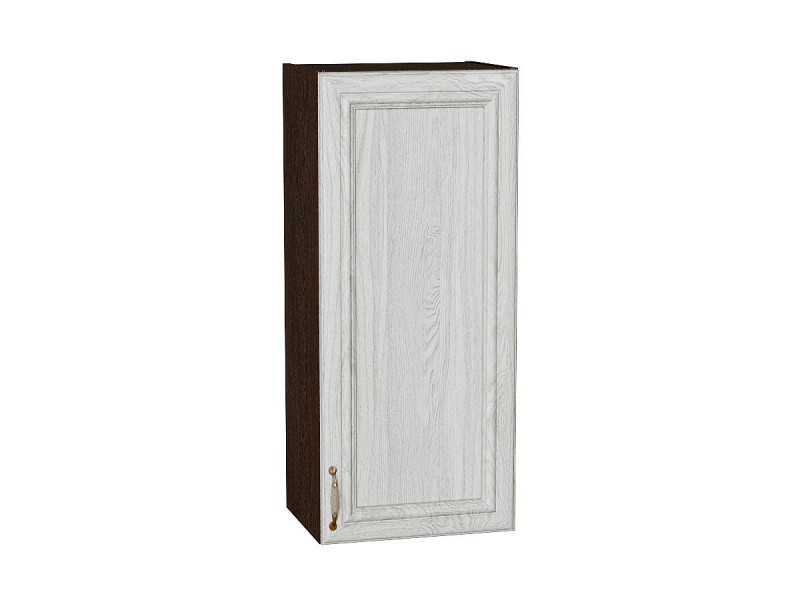 920*400* Шкаф верхний с 1-ой дверцей Шале White Dreamline Graphite