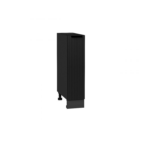 816*200* Шкаф нижний бутылочница Евро Лайн Антрацит Graphite