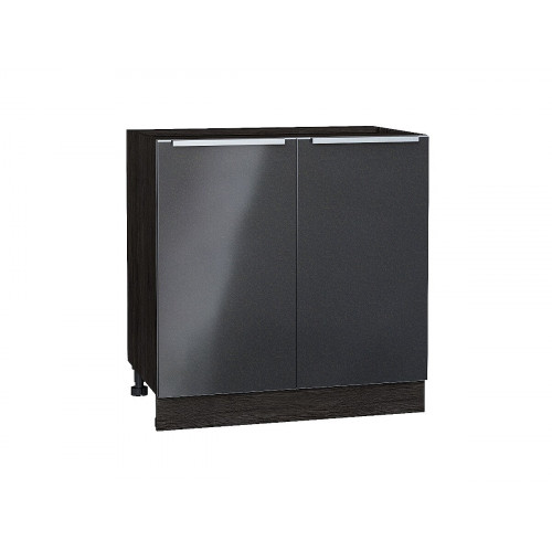 816*800* Шкаф нижний с 2-мя дверцами Фьюжн Anthracite Graphite