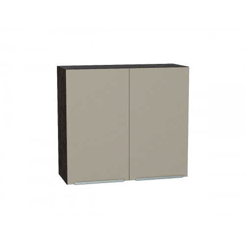 716*800* Шкаф верхний с 2-мя дверцами Фьюжн Silky Grey Graphite